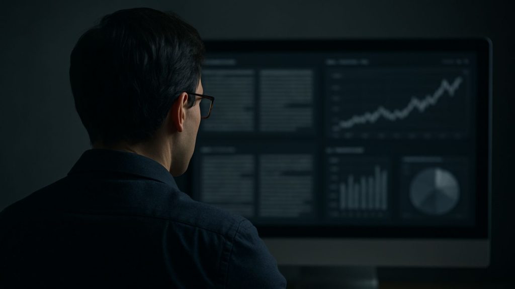 Lecteur analysant des scandales financiers et des mécanismes économiques