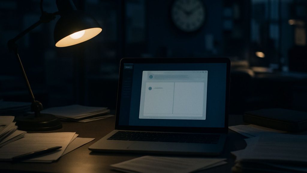 Rédaction du média Black Money analysant les messages reçus avant publication ou réponse