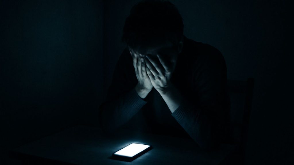 Messages culpabilisants envoyés par un faux conseiller financier pour maintenir l’engagement de la victime