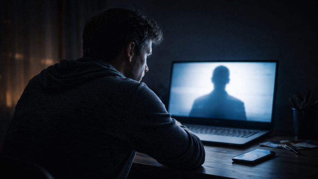 Victime d’arnaque financière dépendante d’une seule source d’information manipulée par un escroc