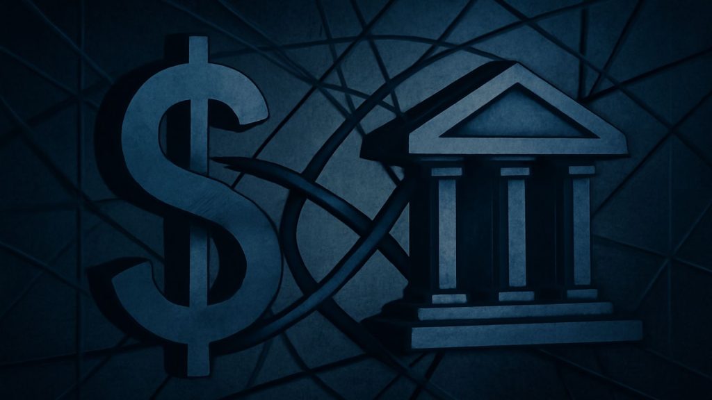 Lien caché entre FTX et Alameda Research illustré de manière symbolique