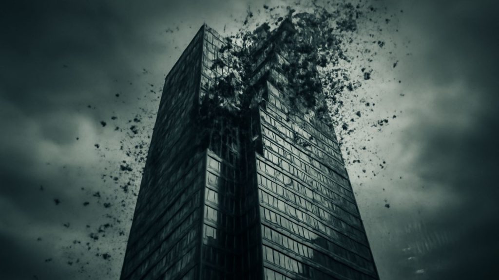 Illustration de la chute finale de l’empire FTX