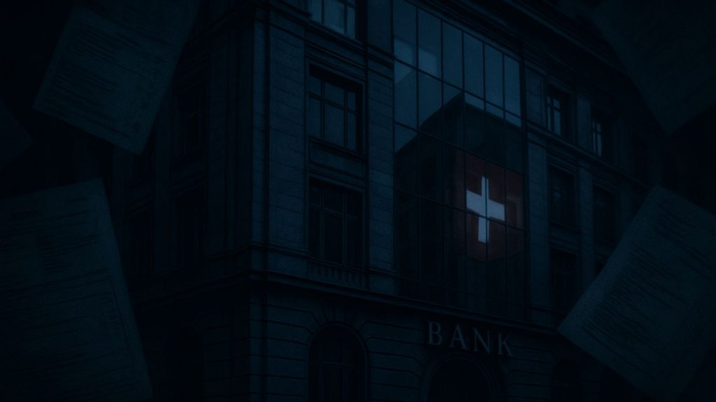 Illustration du scandale HSBC Swiss Leaks montrant les failles du système bancaire et la circulation d’argent sale