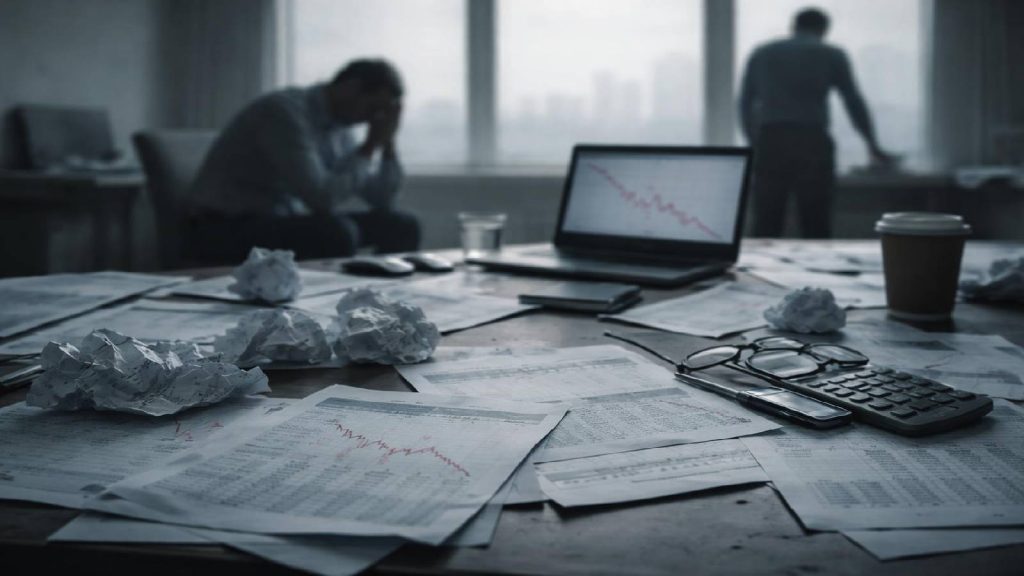 Illustration des conséquences financières pour les investisseurs après l’effondrement d’un montage opaque