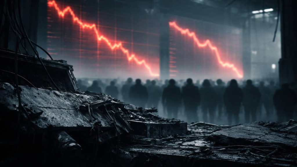 Illustration de l’effondrement de l’image industrielle de Volkswagen après le Dieselgate