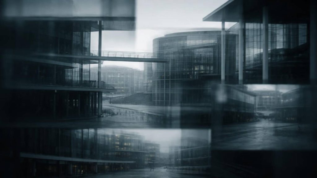 Illustration représentant les failles structurelles et angles morts du système européen face au blanchiment immobilier.