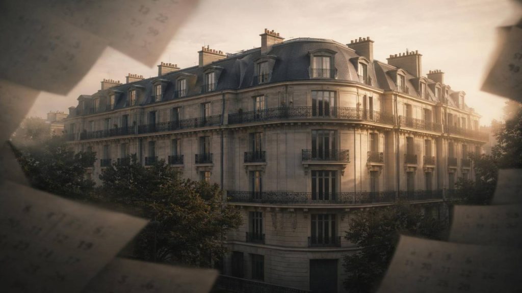 Illustration montrant la normalisation progressive de fonds via l’immobilier de luxe, symbolisant l’intégration patrimoniale dans le temps.