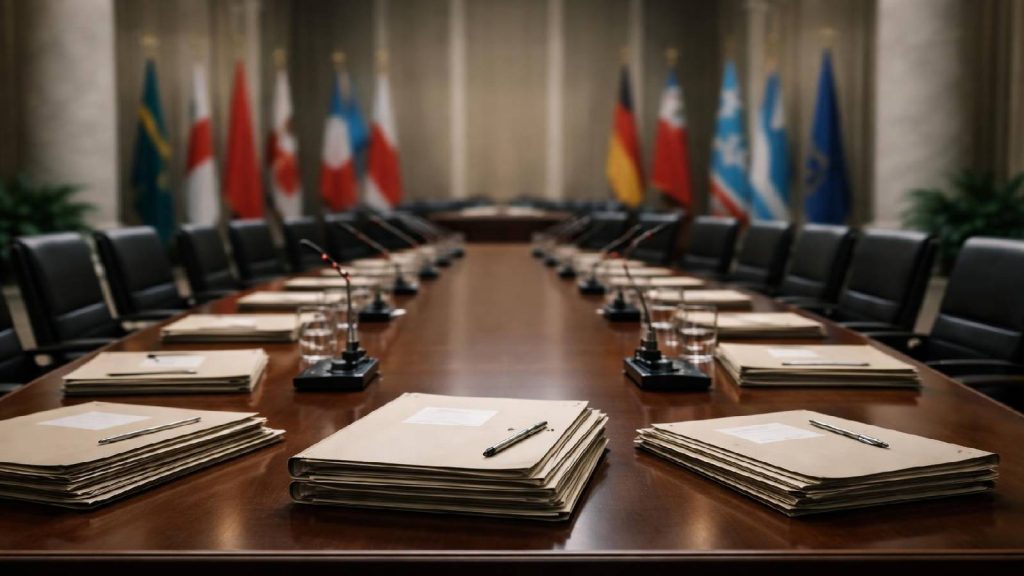 Illustration journalistique de l’intervention d’institutions internationales dans une affaire financière