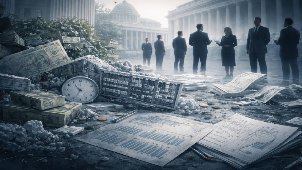 Illustration du point de rupture d’un modèle financier et de l’intervention des autorités dans une phase d’analyse a posteriori