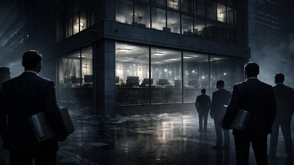 Illustration du basculement d’un hedge fund et de l’intervention progressive des autorités de régulation