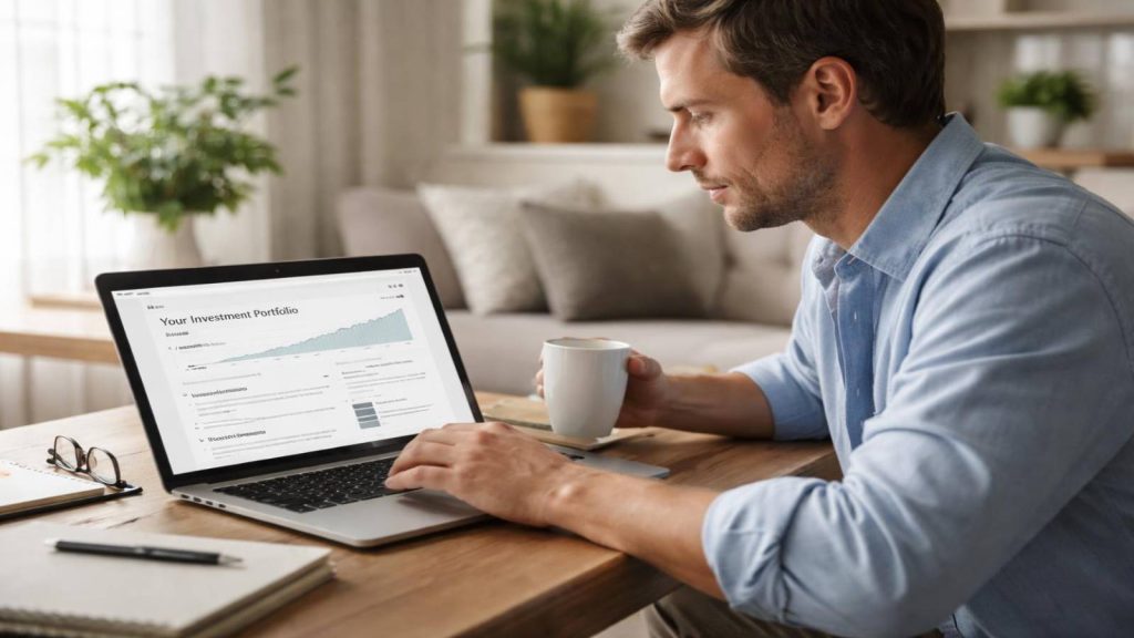 Premier contact discret avec une plateforme d’investissement en ligne dans un contexte rassurant