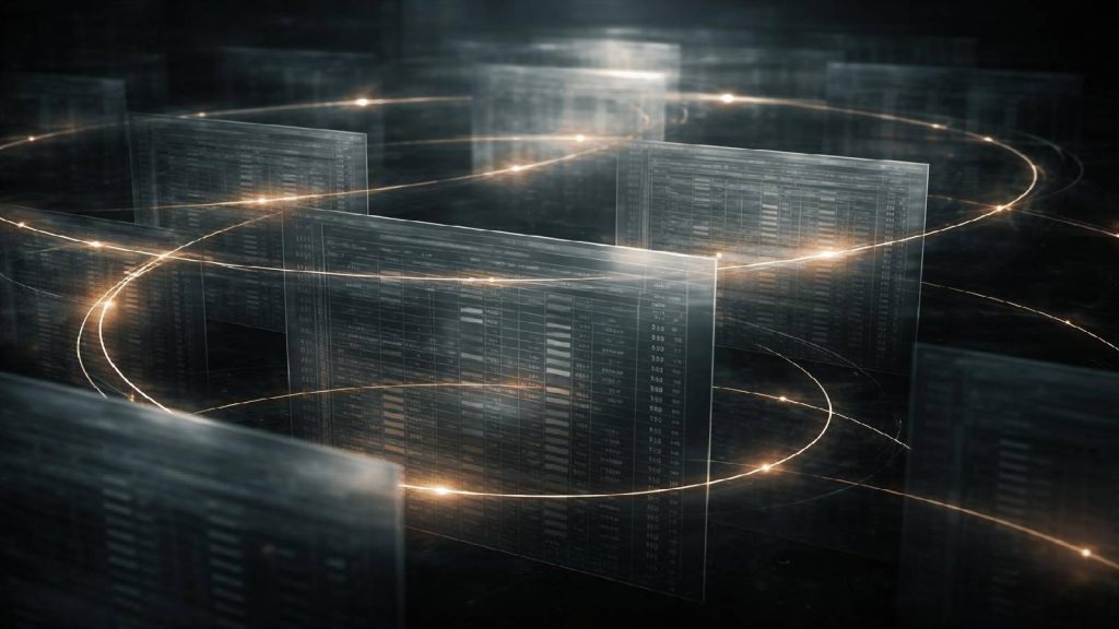 Illustration documentaire représentant des mécanismes comptables internes utilisés pour créer une illusion de performance financière