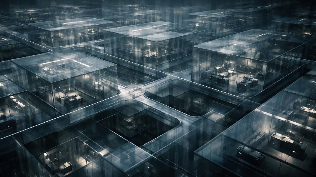 Illustration documentaire représentant une organisation interne complexe facilitant des mécanismes comptables difficiles à contrôler