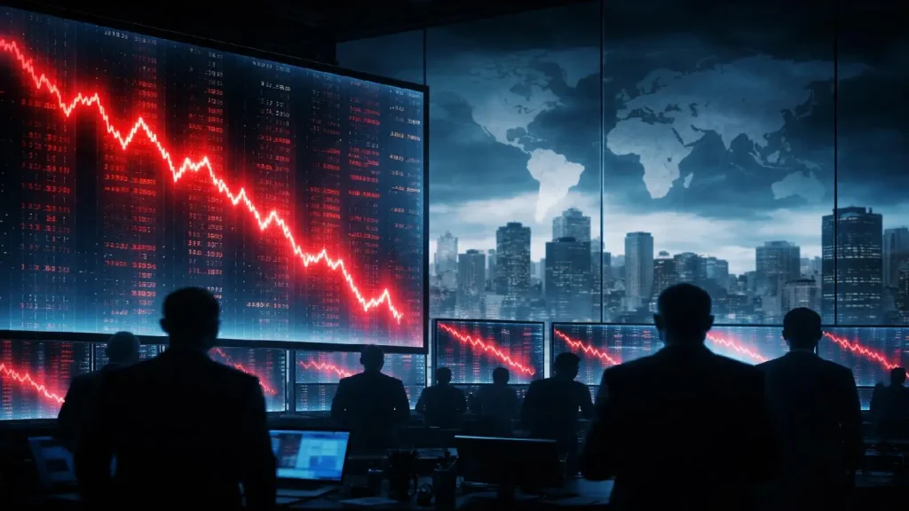 WorldCom choc systémique marchés financiers chute boursière 2002